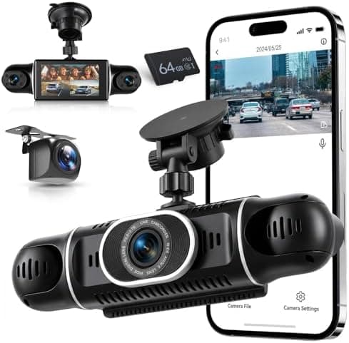 Migliori dashcam 360 gradi per ride sharing con visione notturna