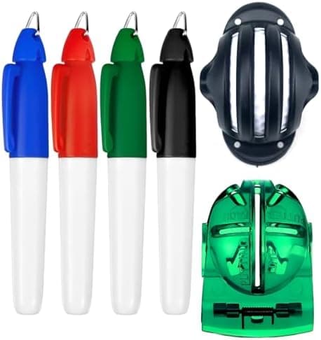 Migliori marcatori di allineamento per palline da golf per putting