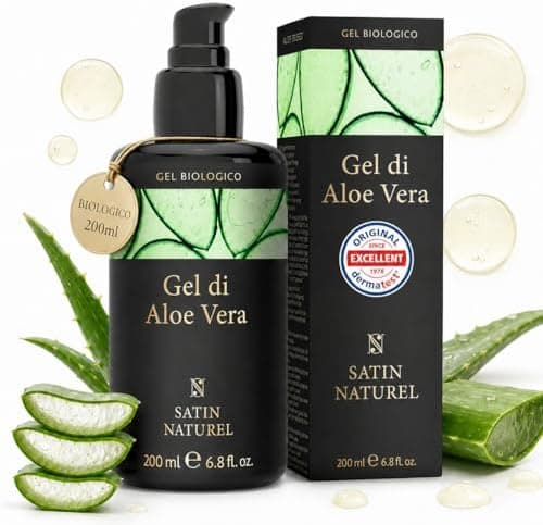 Gel doposole aloe vera effetto ghiaccio per scottature solari