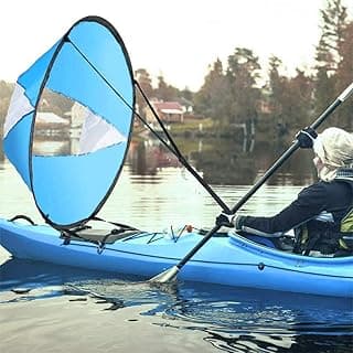 Vele sottovento pop-up pieghevoli per kayak e stand up paddle