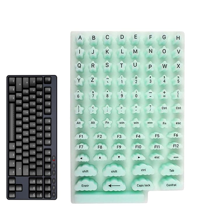 Migliori copritastiera in silicone per unghie lunghe