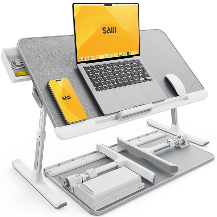 Migliori supporti regolabili per laptop da letto con cassetti