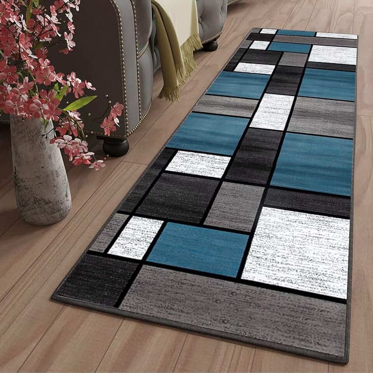 Migliori tappetini da cucina antistress con design geometrico lavabili