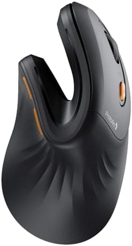 Migliori mouse verticali ergonomici per gaming con DPI regolabile e ricarica USB-C