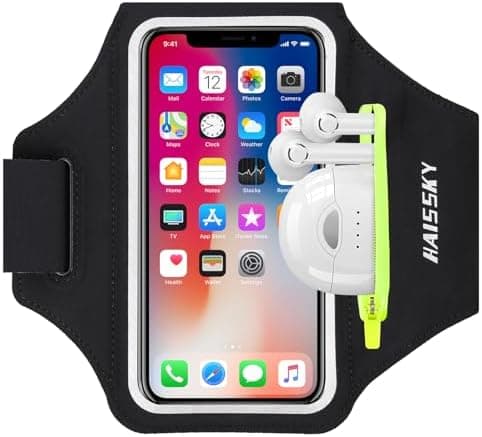 Migliori fasce da braccio porta cellulare impermeabili per running con tasca auricolari