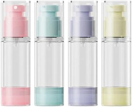 Migliori flaconi da viaggio airless sottovuoto per cosmetici approvati tsa