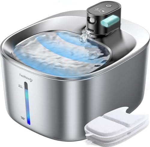 Migliori fontanelle per gatti in ceramica con filtro a carbone attivo silenziose per appartamento