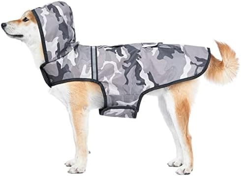 Migliori cappottini impermeabili riflettenti per cani taglia media con cappuccio per passeggiate notturne