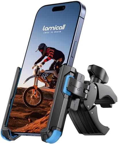Migliori supporti per smartphone da moto antivibrazione con blocco rapido per viaggi lunghi