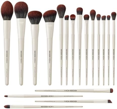 Migliori set di pennelli per make-up in setola di capra naturali per principianti