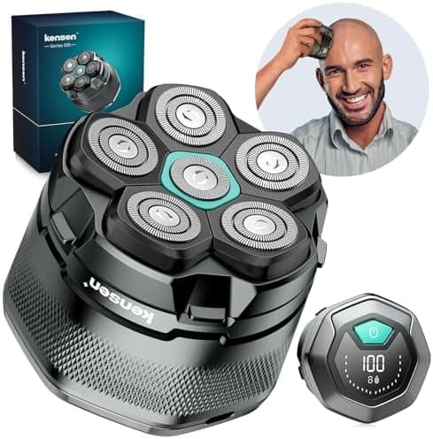 Migliori rasoi elettrici per testa calva con sistema autopulente per viaggio in aereo