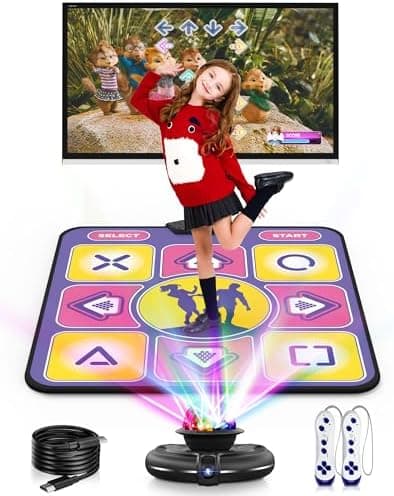 Migliori tappeti da ballo luminosi interattivi per bambini 3-10 anni con musica e luci led