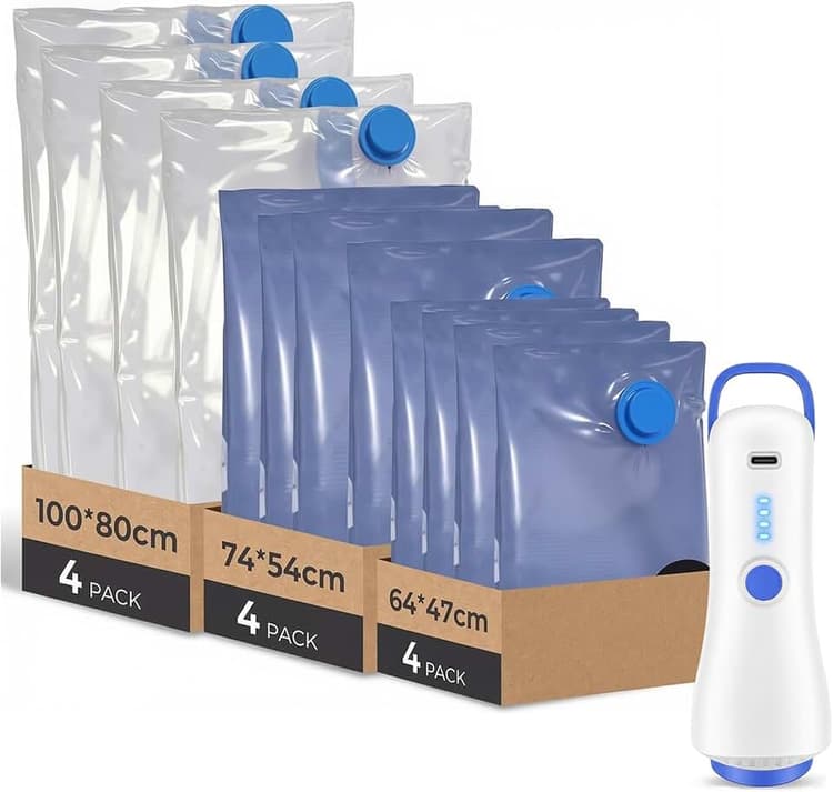 Migliori sacchetti sottovuoto con pompa elettrica per conservare piumoni ingombranti