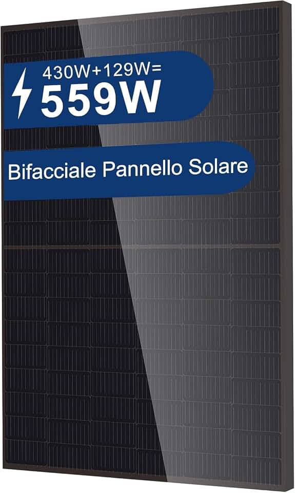 Migliori pannelli solari bifacciali 400w per balcone condominiale senza pratiche edilizie