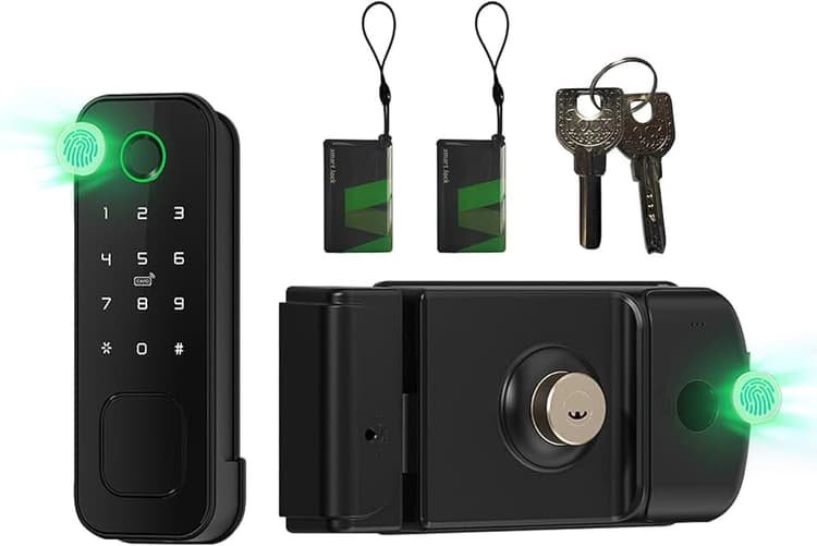 Migliori serrature smart per cancelli esterni con controllo remoto e impronta digitale