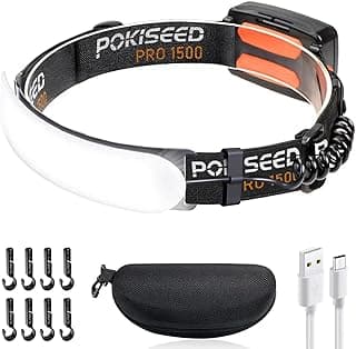 Migliori lampade frontali ricaricabili USB-C per trekking notturno