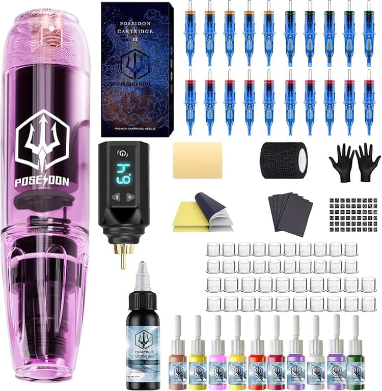Migliori pistole per tatuaggi wireless con batteria ricaricabile per principianti